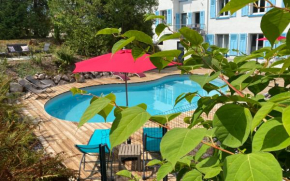 Résidence les 4 flocons avec piscine et sauna à 100m lac et centre